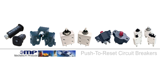 Push-To-Reset Circuit Breakers